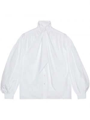 Medvilninė marškiniai Gucci balta