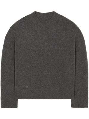 Pletený svetr Alanui šedý