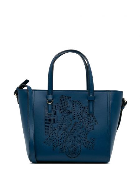 Чанта Ferragamo Pre-owned синьо