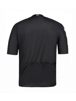 T-shirt sportive in maglia Rukka nero