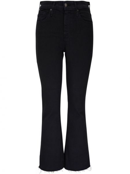 Zvonové džíny Ag Jeans černé