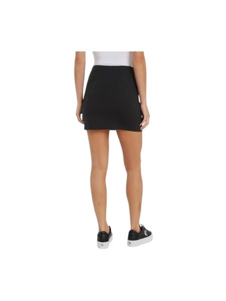 Mini spódniczka elegancka Calvin Klein czarna