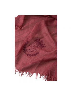 Bufanda de seda de cachemir con estampado de cachemira Dolce & Gabbana marrón