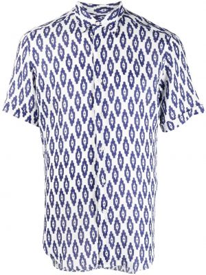 Ленена риза с принт Peninsula Swimwear