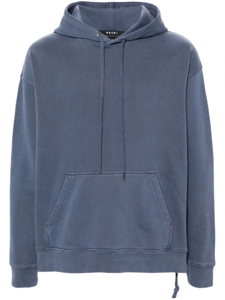 Sweat-shirt long en coton Ksubi bleu