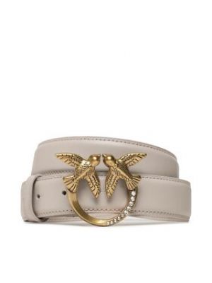 Pinko Dámsky opasok Love Berry H3 Belt PE 23 PLT01 100125 A0GY Sivá