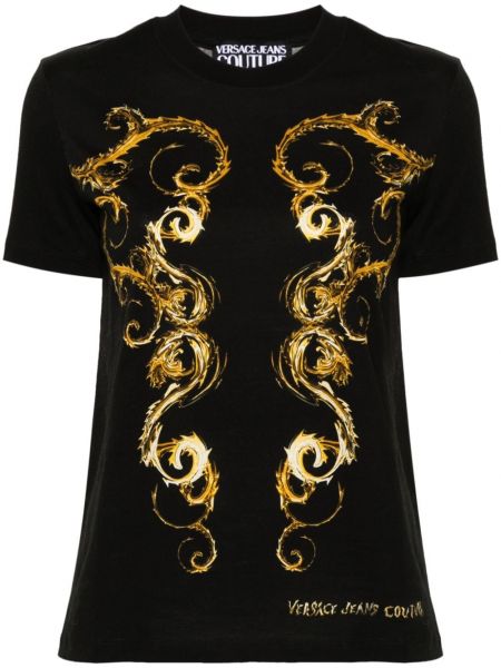 T-shirt Versace Jeans Couture sort