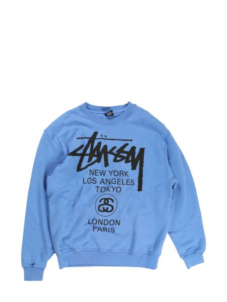 Sweatshirt Stüssy blå