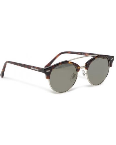 Okulary przeciwsłoneczne Gino Rossi brązowe