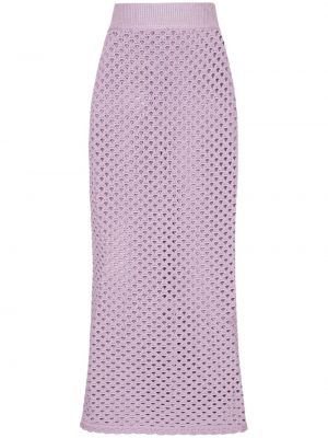 Pieštuko formos sijonas Dolce & Gabbana violetinė