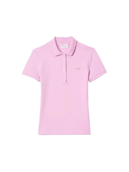 Poloshirt aus baumwoll Lacoste pink