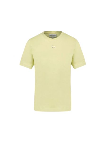 Koszulka Maison Kitsune żółta