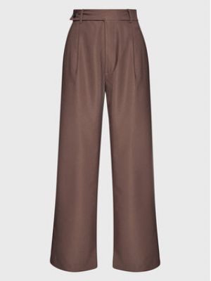 Pantalon large Nkn Nekane marron