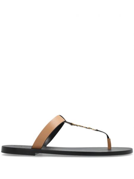 Sandaler med stropper Saint Laurent brun