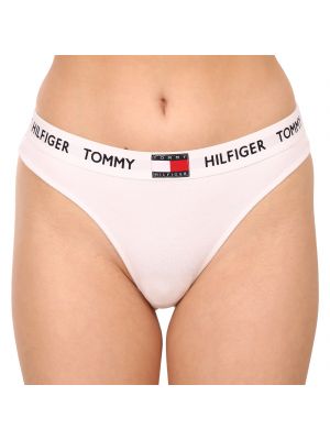 Kalhotky string Tommy Hilfiger bílé