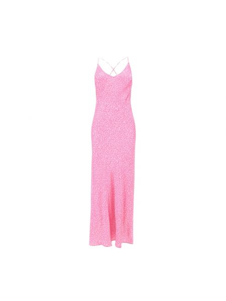 Sukienka długa Mc2 Saint Barth różowa
