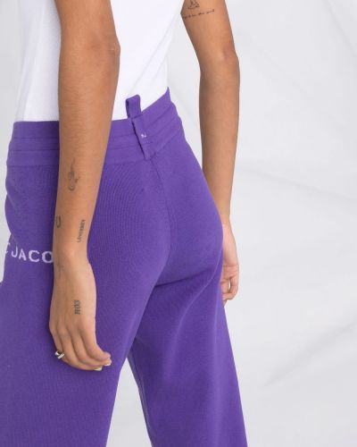Sportovní kalhoty Marc Jacobs fialové