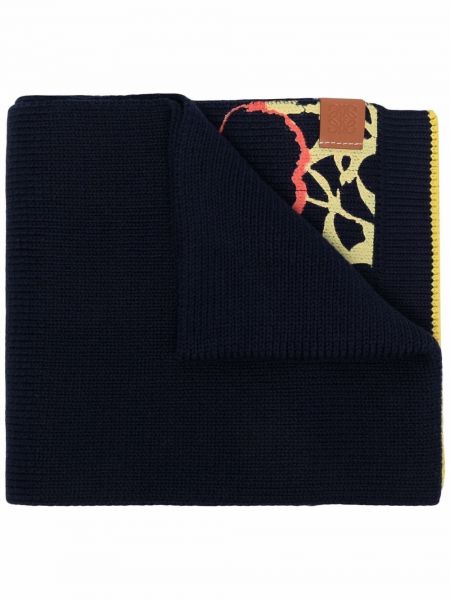 Fular tricotate cu imagine Loewe