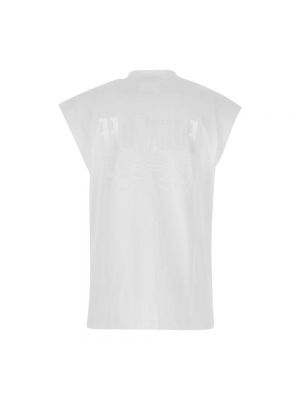 Camiseta de algodón Vtmnts blanco