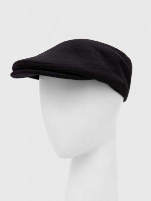 Вълнена шапка Lacoste черно