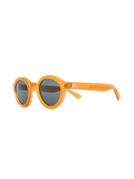Okulary przeciwsłoneczne Lesca pomarańczowe