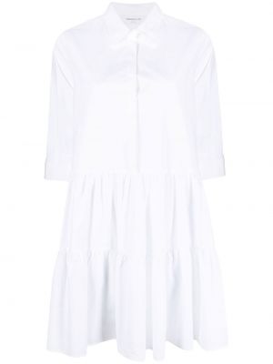 Bavlněné šaty Fabiana Filippi bílé