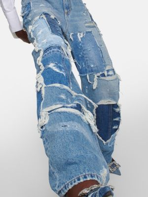 Laia lõikega teksapüksid Dolce&gabbana sinine