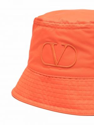 Kepurė Valentino Garavani oranžinė