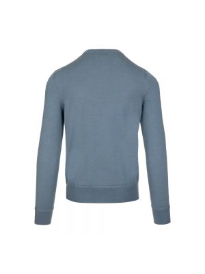 Sweter z okrągłym dekoltem Tom Ford niebieski