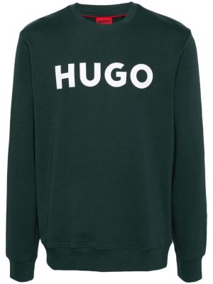 Jersey sweatshirt mit print Hugo