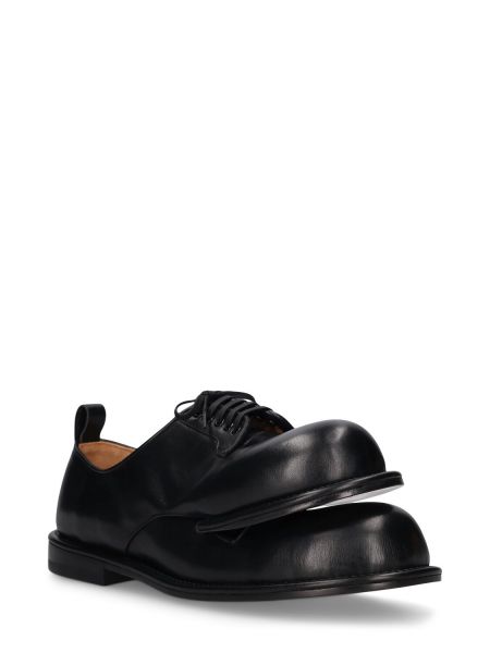 Mežģīņu derbija stila kurpes ar šņorēm Comme Des Garçons melns