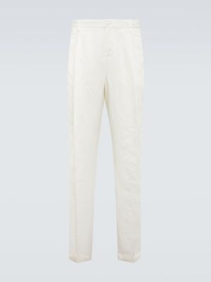 Bavlnené ľanové nohavice Orlebar Brown