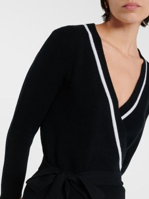 Volneni pulover iz kašmirja Jardin Des Orangers črna