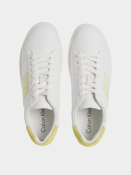 Шкіряні кросівки Calvin Klein білі