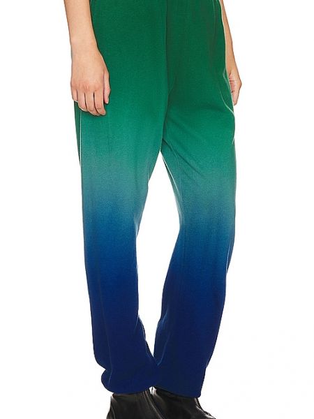 Pantalones de chándal con efecto degradado Michael Lauren verde