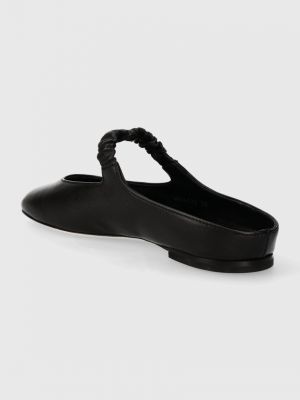 Sandale din piele Agl negru