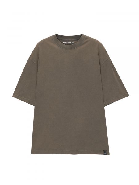 T-shirt Pull&bear vert