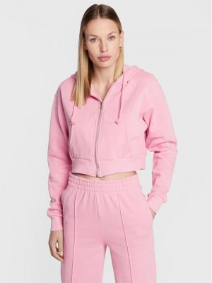 Βαμβακερή μπλούζα Cotton On ροζ