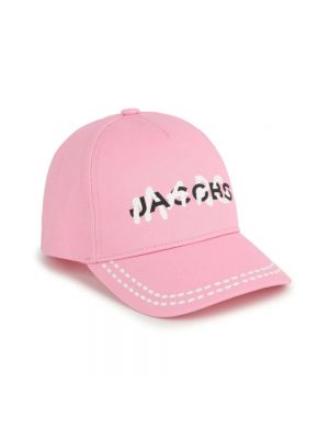 Różowa czapka z daszkiem Marc Jacobs