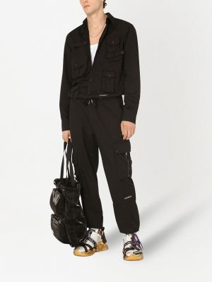 Camisa con bolsillos Dolce & Gabbana negro