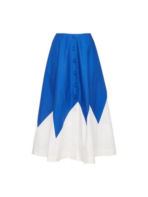 Długa spódnica La Doublej niebieska