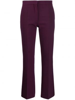 Pantalones rectos Valentino violeta
