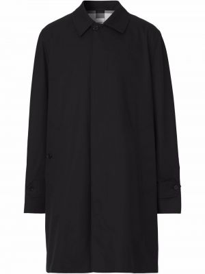 Παλτό με κουμπιά Burberry μαύρο