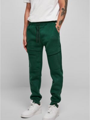 Fleecové běžecké kalhoty Southpole zelené