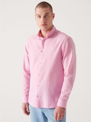 Košulja Avva ružičasta
