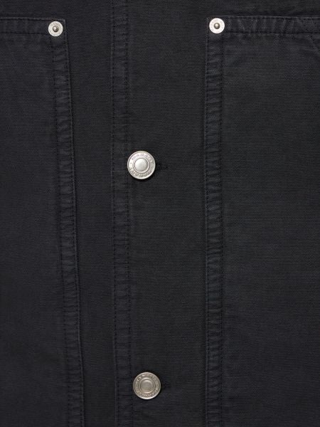 Βαμβακερός μπουφάν Marant μαύρο