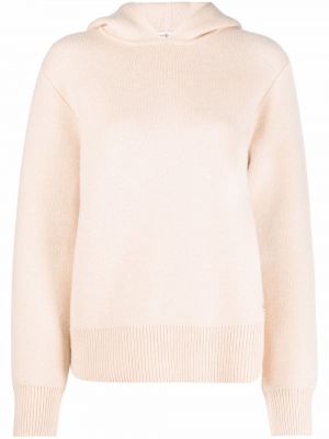 Stickad hoodie Tory Burch