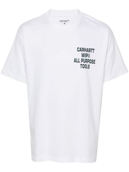 T-shirt Carhartt Wip hvid