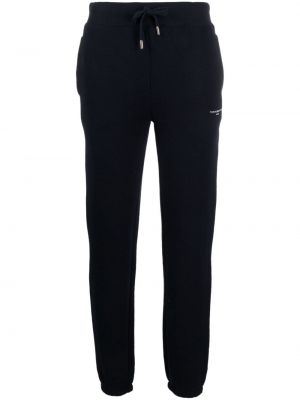 Pantalon de joggings en coton Tommy Hilfiger bleu
