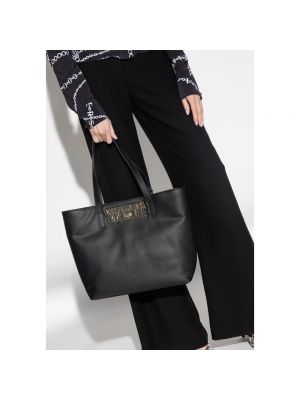 Shopperka Versace Jeans Couture czarna